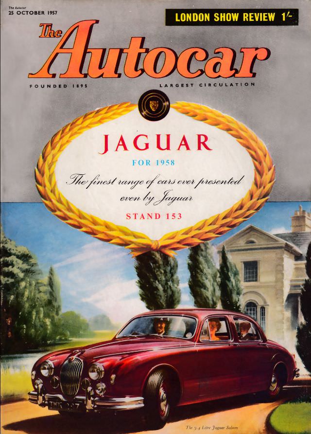 The Autocar magazine cover, October 25, 1957