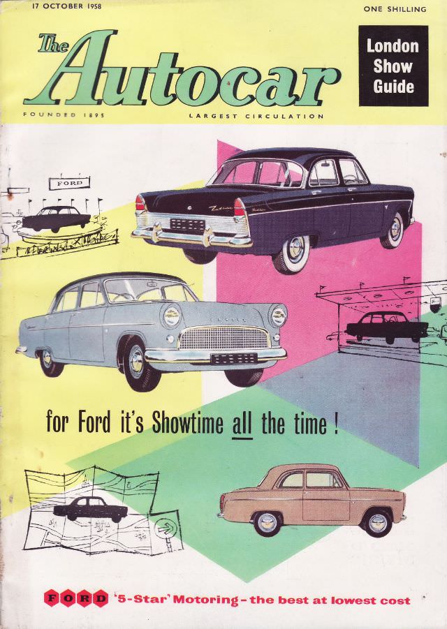 The Autocar magazine cover, October 17, 1958