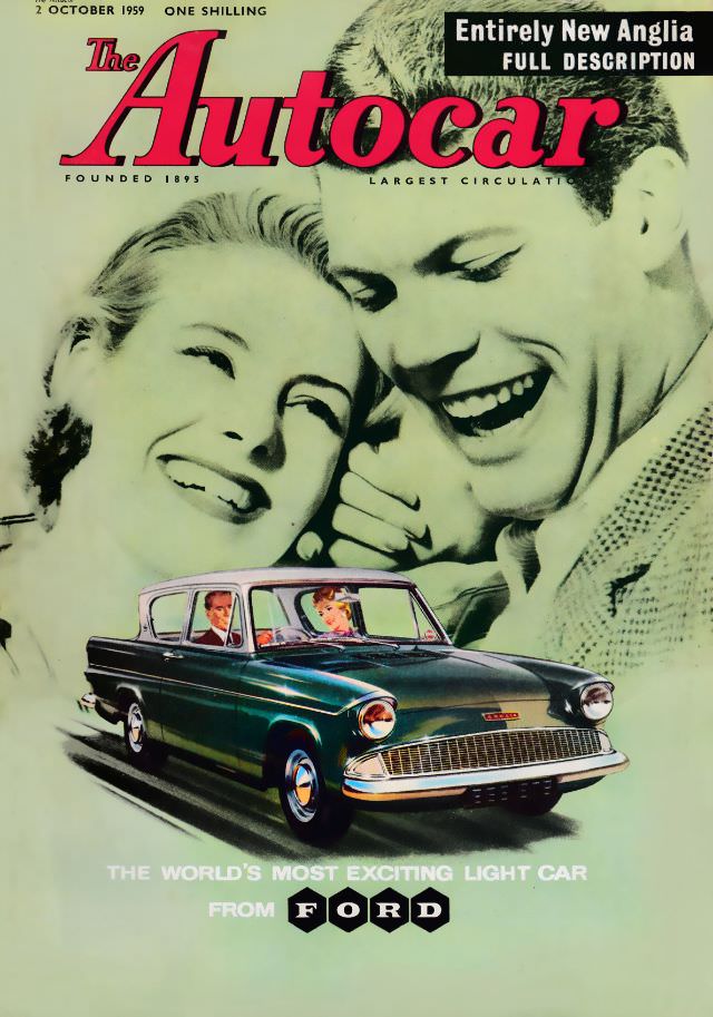 The Autocar magazine cover, October 2, 1959