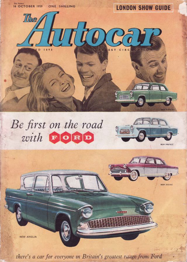 The Autocar magazine cover, October 16, 1959