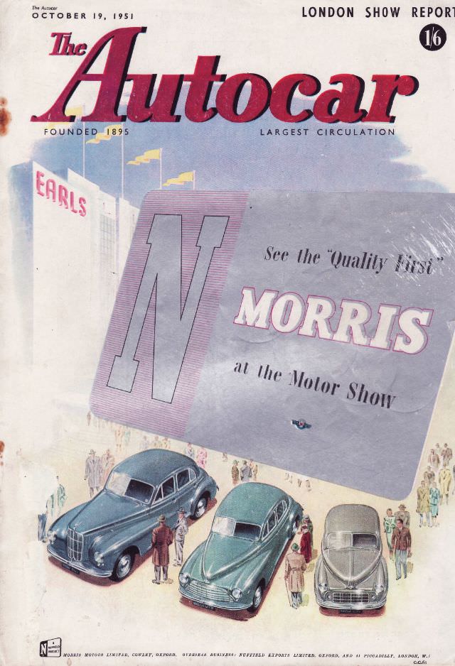 The Autocar magazine cover, October 19, 1951