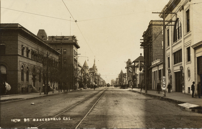 19th Street Bakersfield, 1904