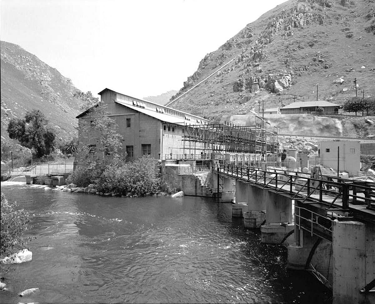 Kern County No. 1 Hydroelectric System, Powerhouse Exciters, Kern River Canyon, Bakersfiled, 1904