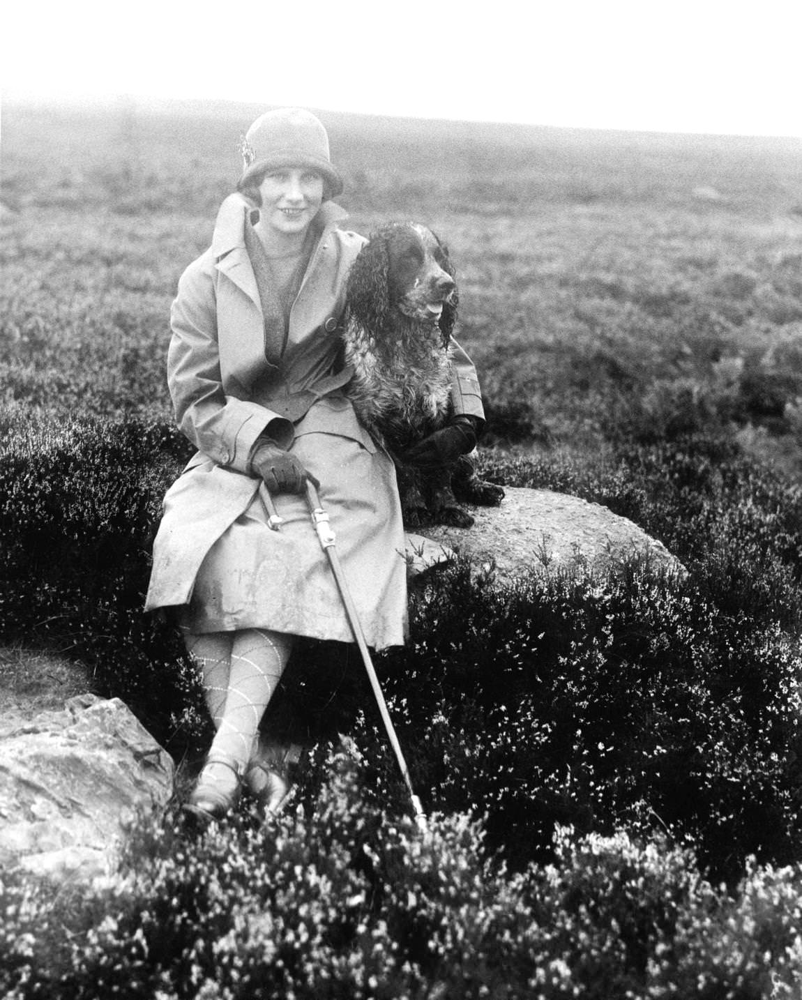 Anne Catherine Tredick Wendell, Countess of Carnarvon, 1925