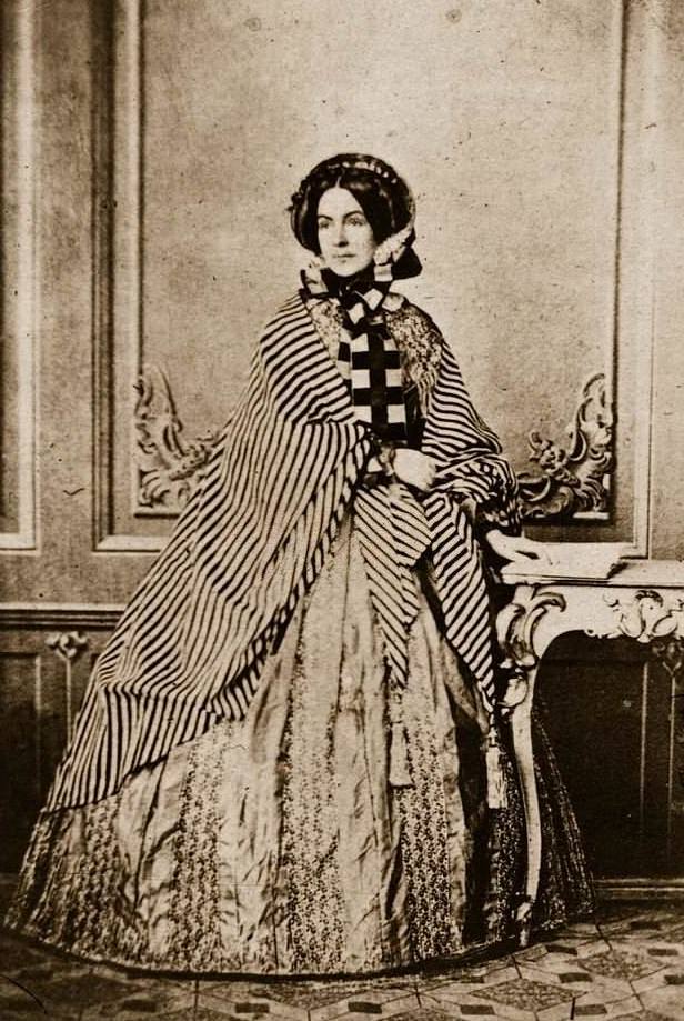 Mathilde, Duchess of Wurttemberg, daughter of Prince George of Schaumburg-Lippe, 1860