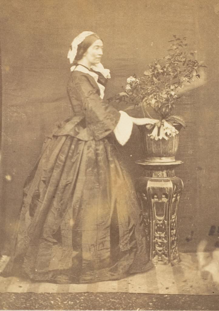 The Viscountess Canning, Barrackpore, 1858.