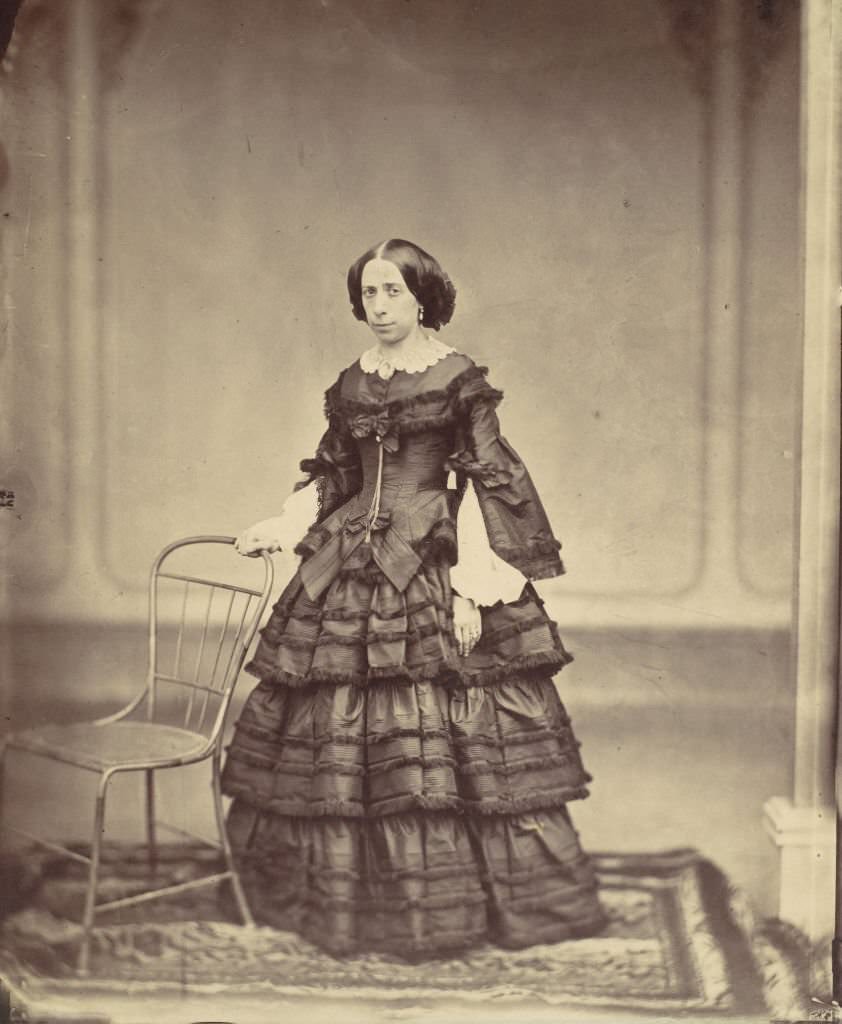 Frau Hofrat Josefine Raymond, 1850s