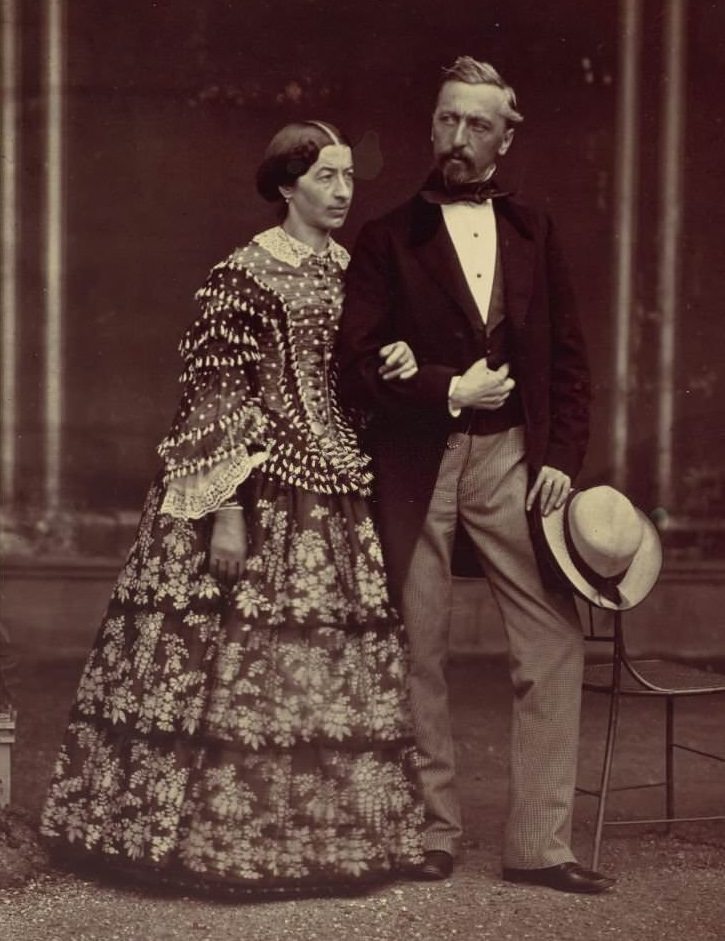 Mathias and Elise Hoeusermann, 1860s