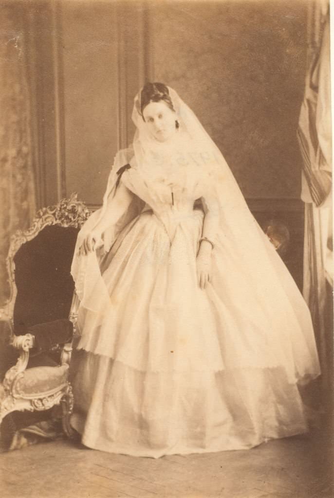 Derelitta in Crinoline, 1860
