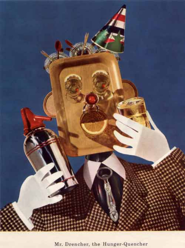 Bizarre Dayalets' Hellish Vitamin Mascots used to promote a Healthy Diet in the 1950s