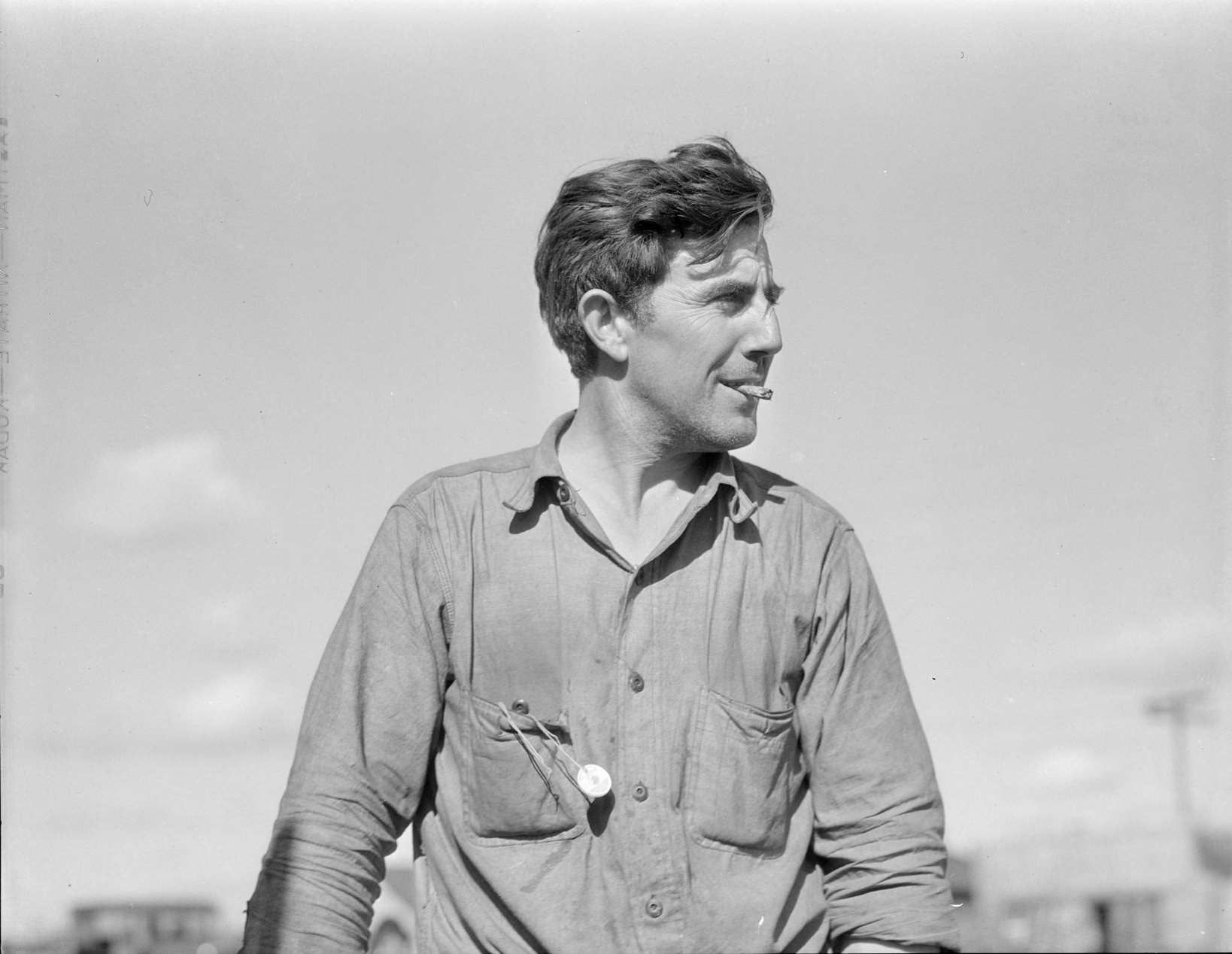 Dust bowl refugee in California, 1934