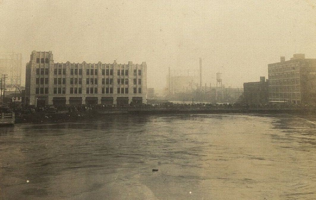 Flooded Congress Avenue, 1935