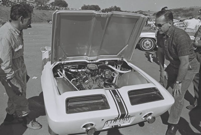 Ford Mustang I at the 1962 Pacific Grand Prix