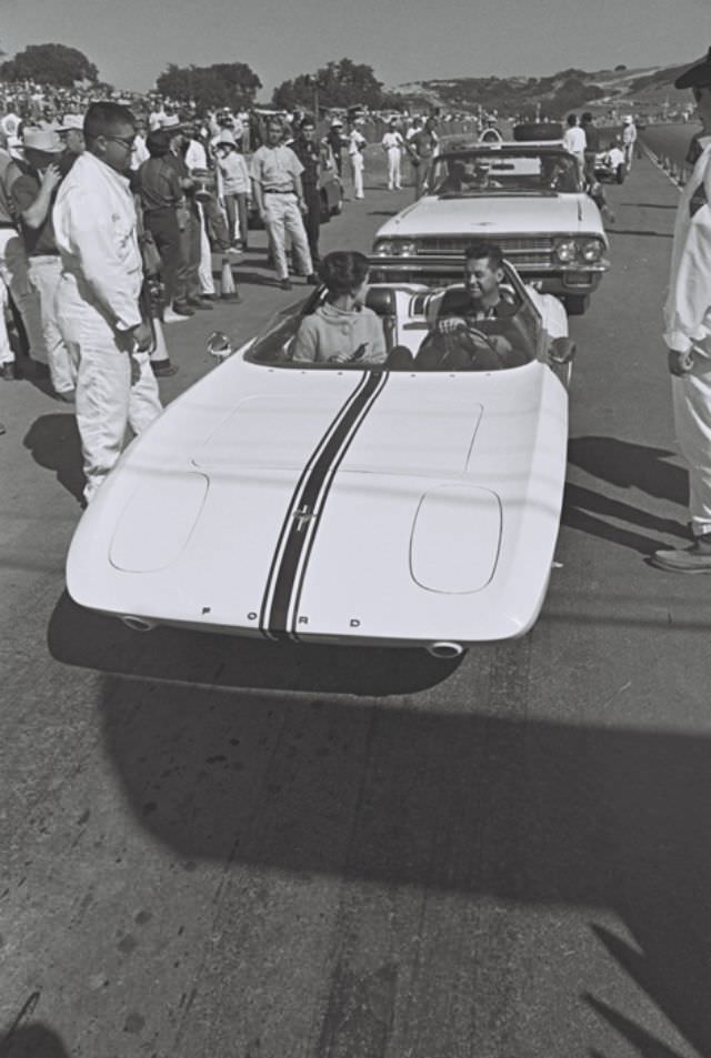Ford Mustang I at the 1962 Pacific Grand Prix