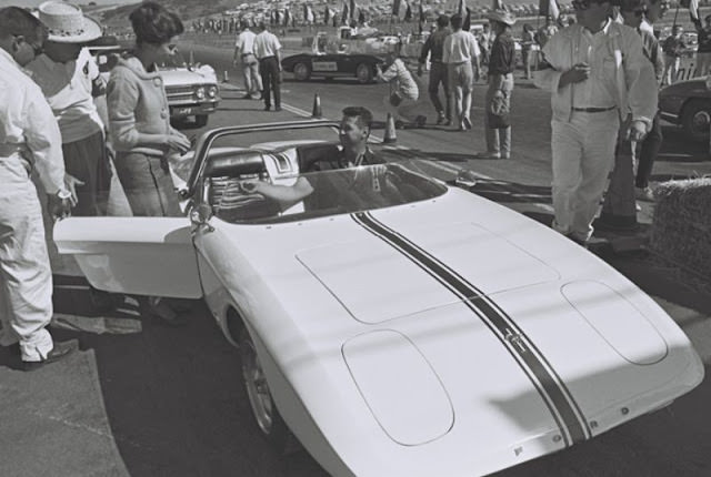 Ford Mustang I at the 1962 Pacific Grand Prix