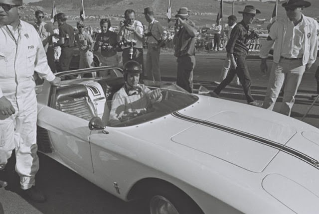 Ford Mustang I at the 1962 Pacific Grand Prix