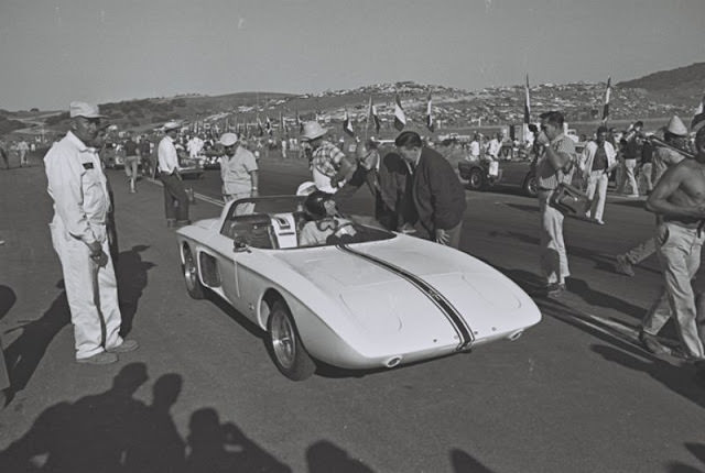 Ford Mustang I at the 1962 Pacific Grand Prix