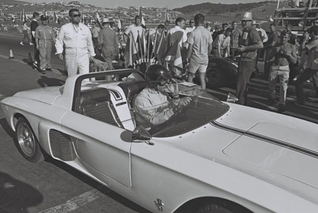 Ford Mustang I at the 1962 Pacific Grand Prix