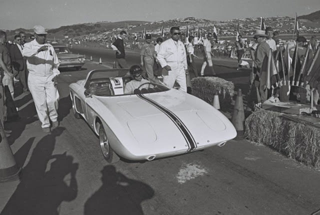 Ford Mustang I at the 1962 Pacific Grand Prix