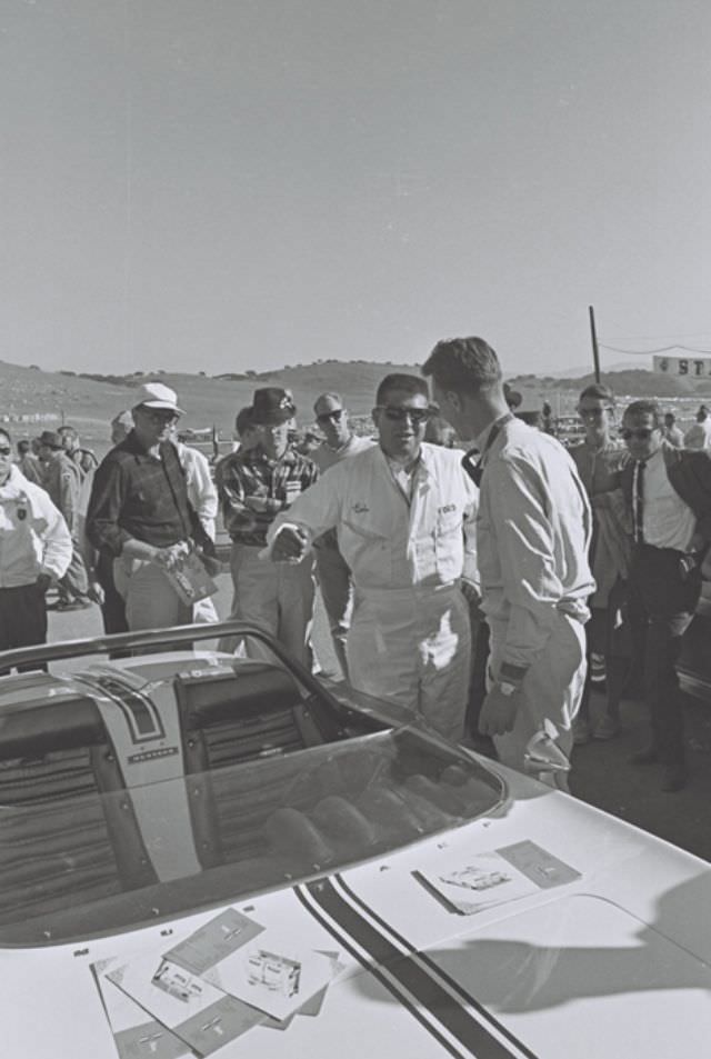 Ford Mustang I at the 1962 Pacific Grand Prix