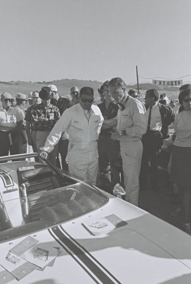 Ford Mustang I at the 1962 Pacific Grand Prix