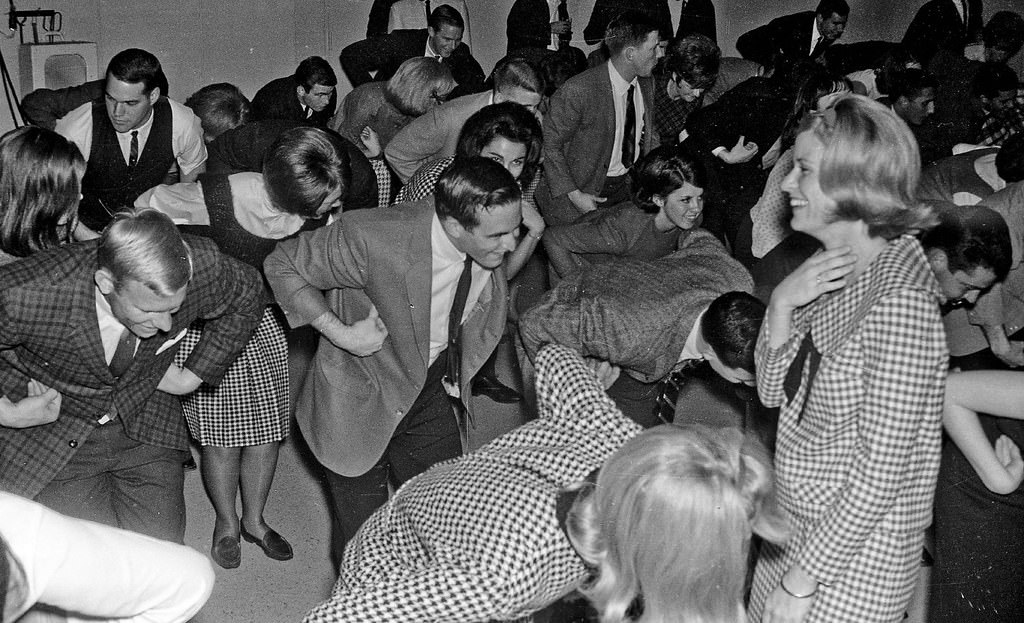 Dance Party at Fresno State College, 1966