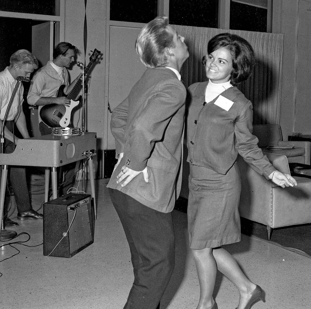 Evening dance party, 1966