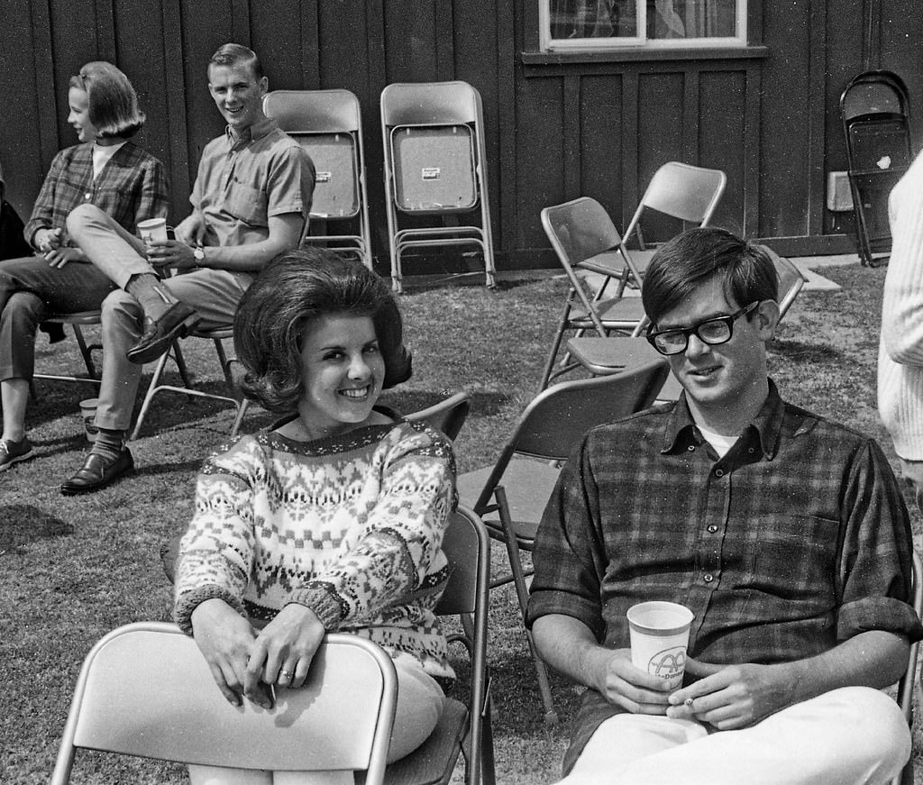Student Picnic, Fresno College, spring 1966