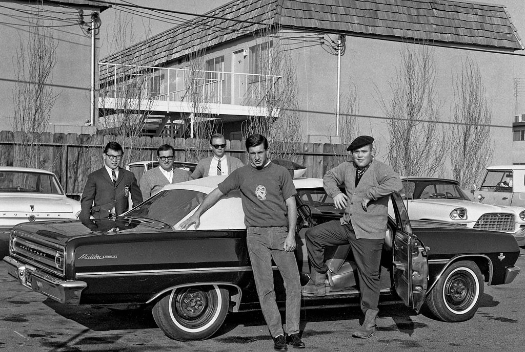 1966 Leaving 4 Sacramento, Fresno State College.