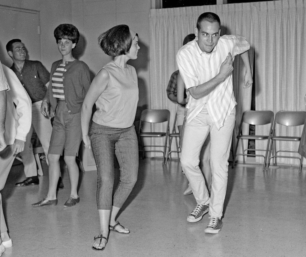 Dance party social, Oct 1st, 1964, Fresno State College