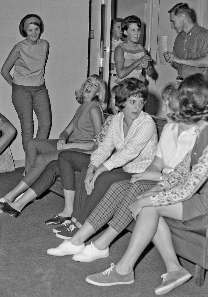 Dance party social, Oct 1st, 1964, Fresno State College