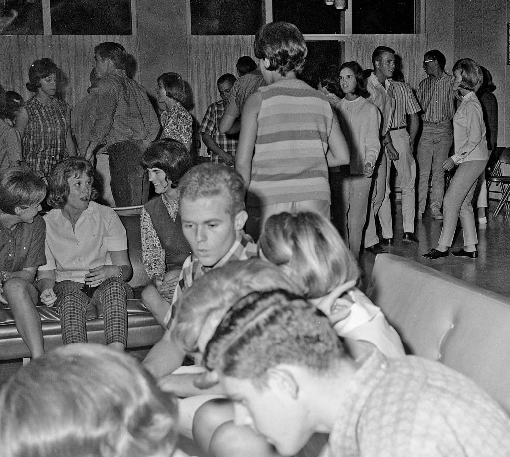 Dance party social, Oct 1st, 1964, Fresno State College