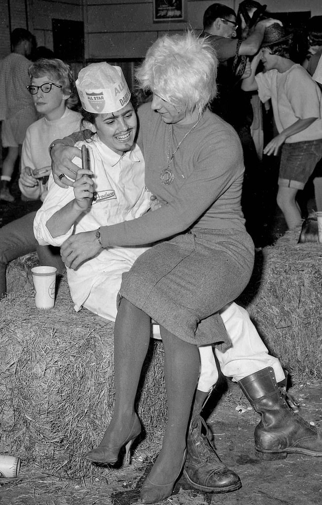 Costume party, Rita & Richard, 1963