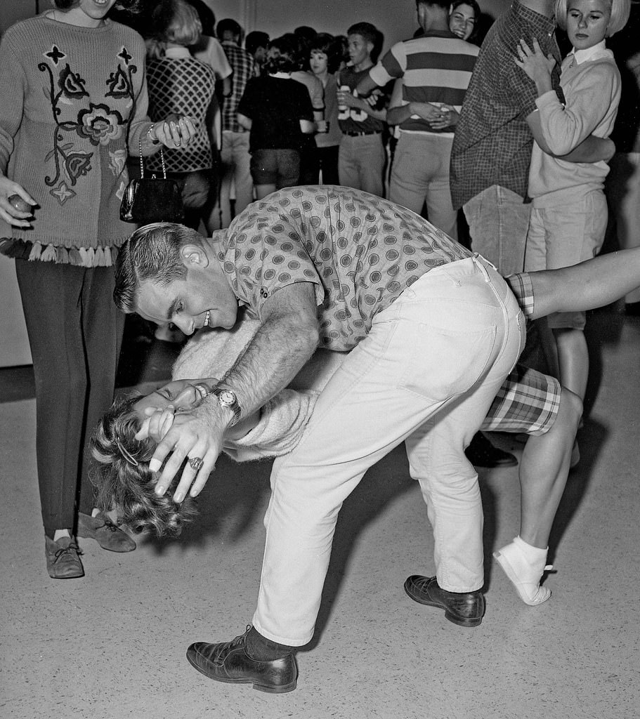 Halloween Dance Party, Fresno State College, 1964