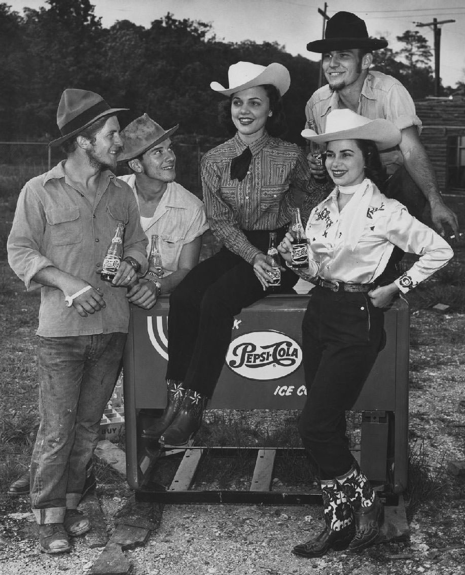 Students with Pepsi, 1950s