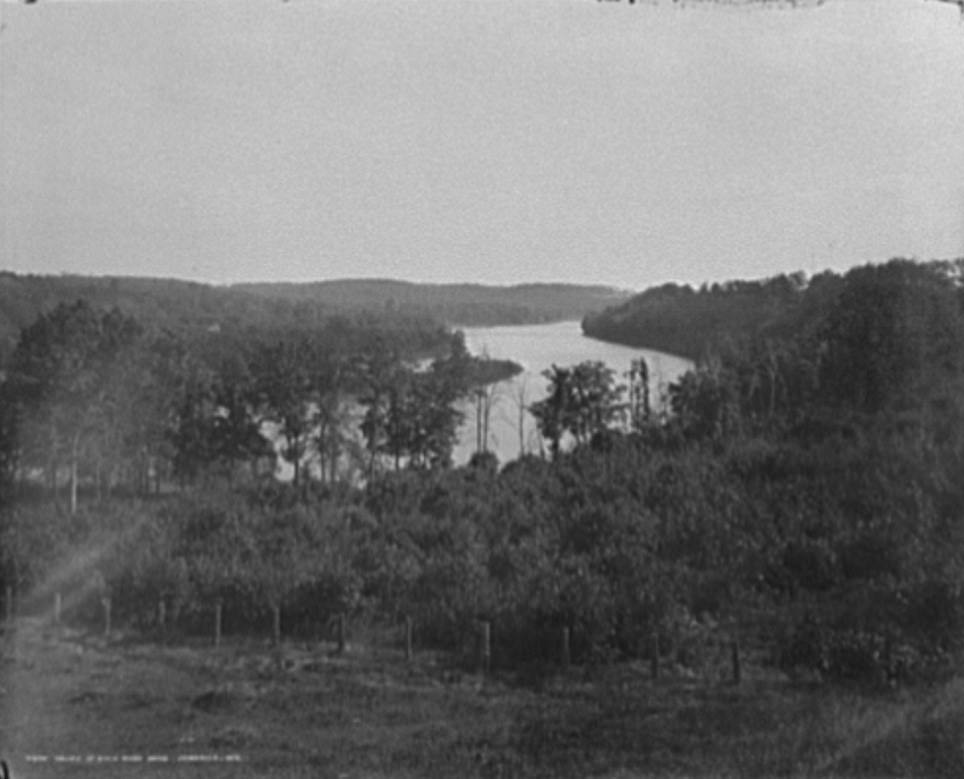 Valley of Rock River above Janesville, 1898