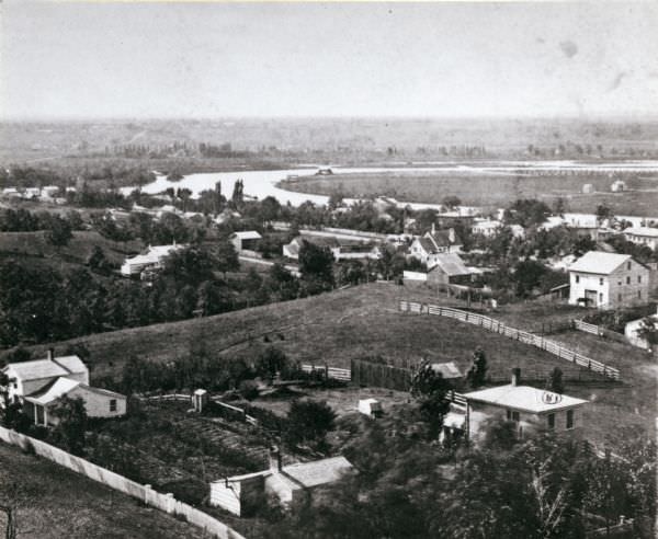 View of the Janesville Countryside, 1860