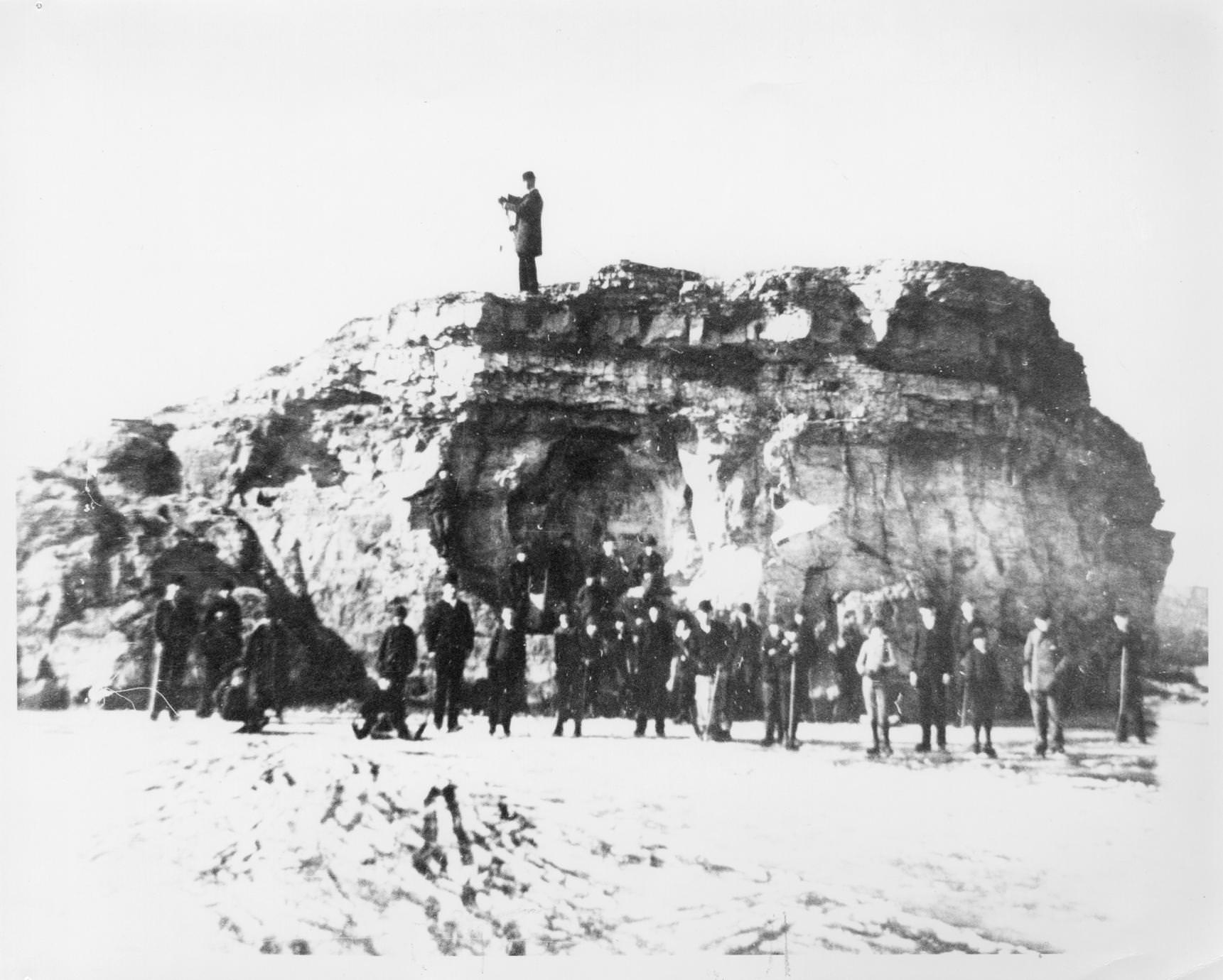 Monterey Rock, 1875