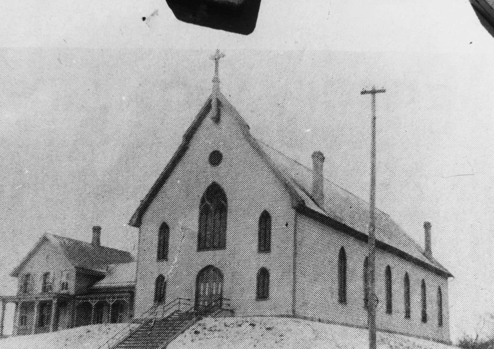 St. Mary's Catholic Church, 1876.