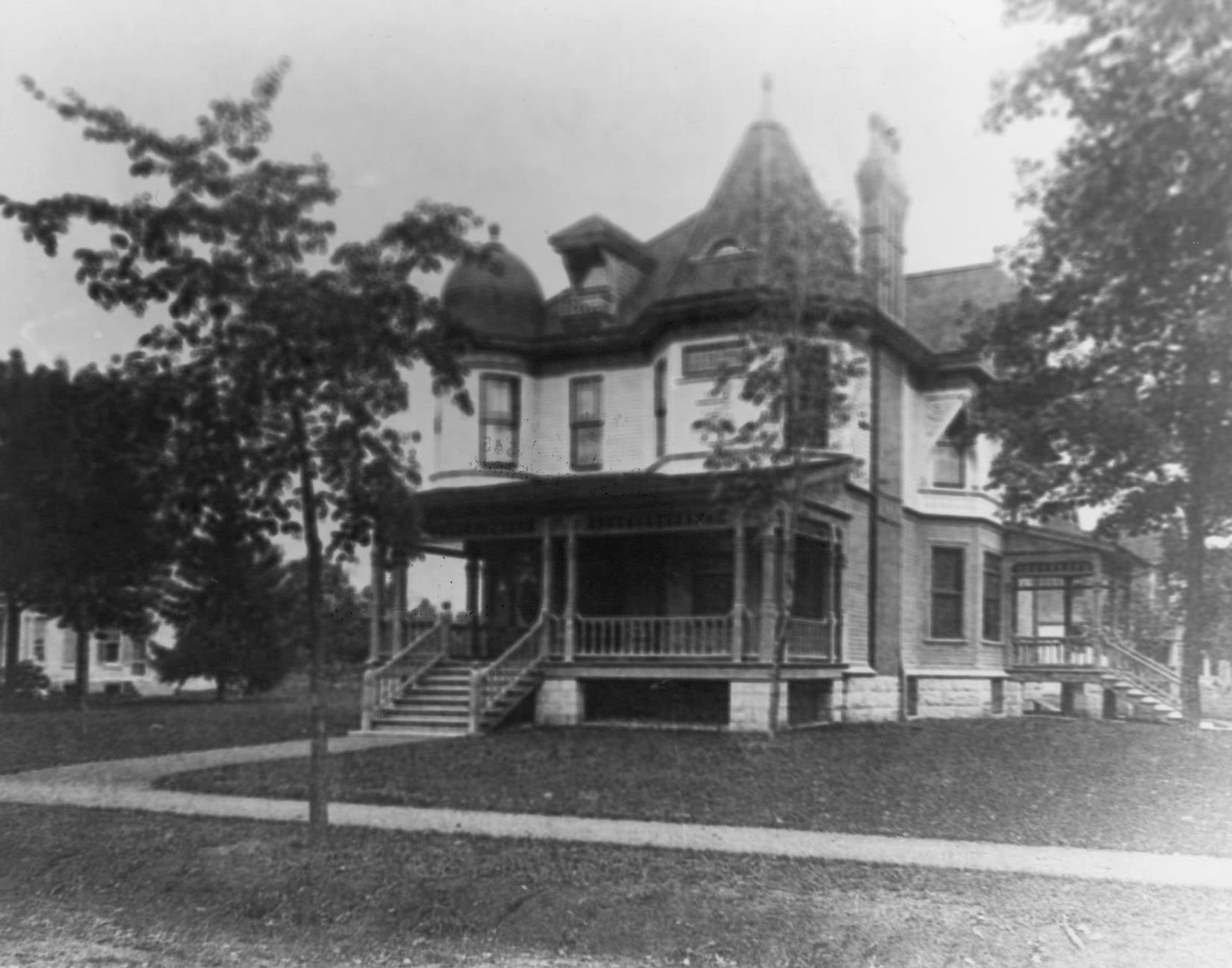 Claremont S. Jackson home in Janesville, 1880