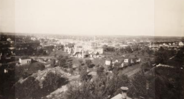 Janesville residences, schools, churches, street scenes, bridges and dams, 1888