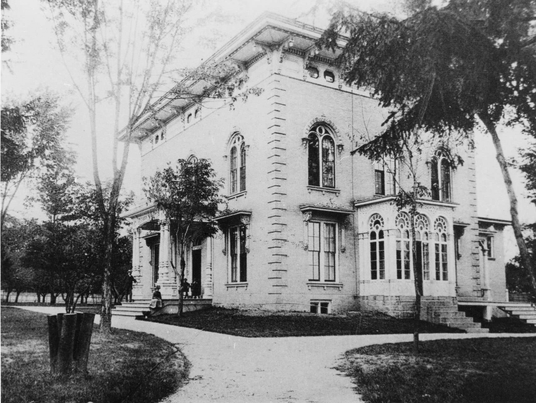 William Henry Tallman House at 440 South Jackson Street in Janesville, 1888.
