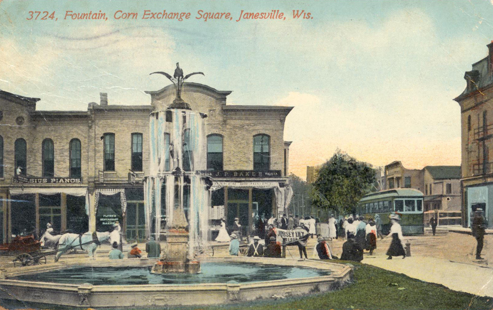 Corn Exchange fountain, 1890