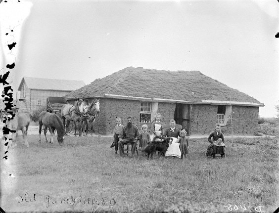 Old Janesville P.O., Custer County, 1888