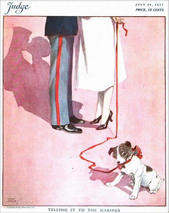 Judge magazine, July 28, 1917