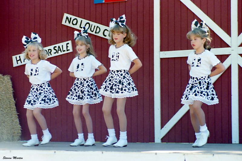 Performance was at a festival in Bear Creek Park, Keller, 1995