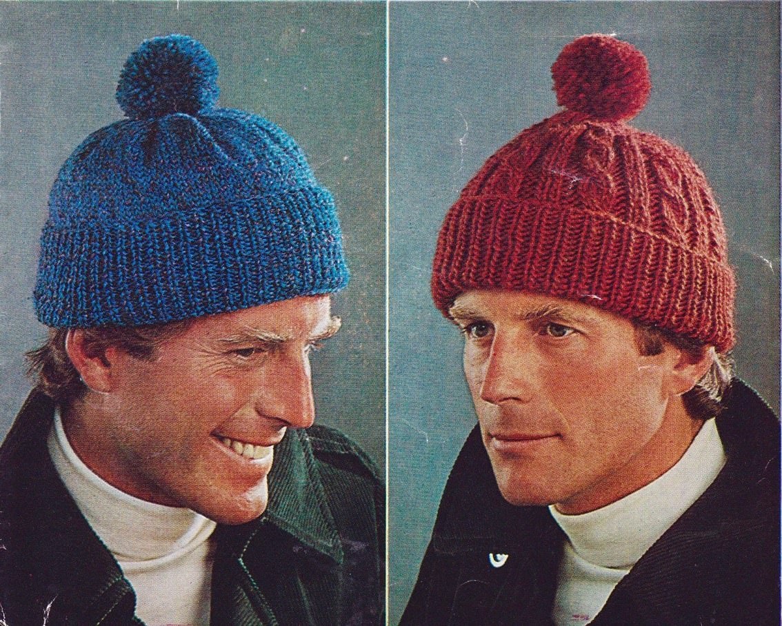 Some Amazing Knitted Helmet designs from the 1970s