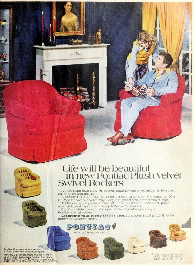 Beautiful Vintage Ads of La-Z-Boy Recliners from the 1970s