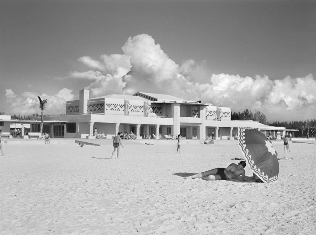 Lido Beach Casino, Sarasota, Florida, January 1941