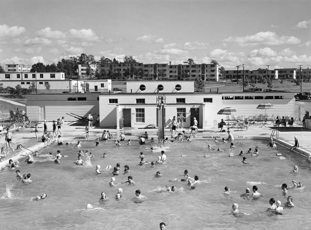 Public Swimming Pool, Greenbelt, Maryland, 1939